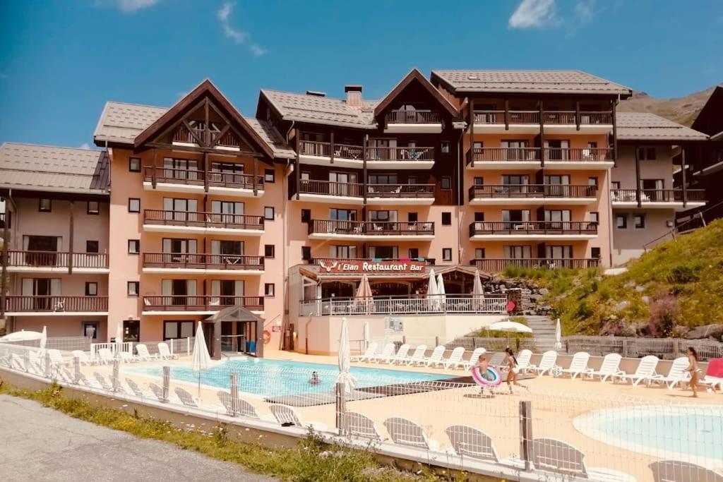 Appartement Pied Des Pistes Valmeinier Ngoại thất bức ảnh